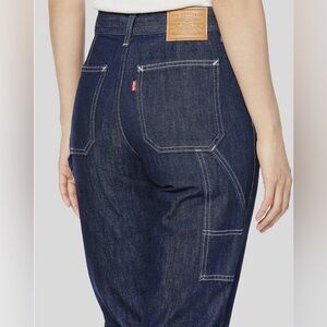 Levi’s Carpenter Women Dark Wash Blue Boy Jeans